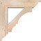 Ekena Millwork Balboa Traditional Smooth Bracket w/ Offset Brace, Douglas Fir, 7 1/2"W x 30"D x 30"H BKT0806X30X30BOA01SDF - alternate 3